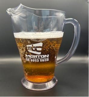 Shatter proof, display your logo on safe plastic ware and promote your business